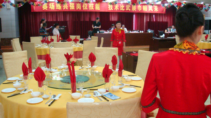 记录舌尖上的艺术 肥西巾帼餐饮服务技能大赛预赛纪实