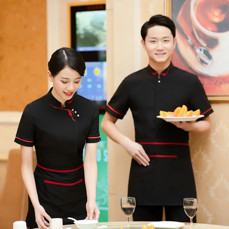 2023款餐饮服务员工装 从功能到美学的餐饮服务升级